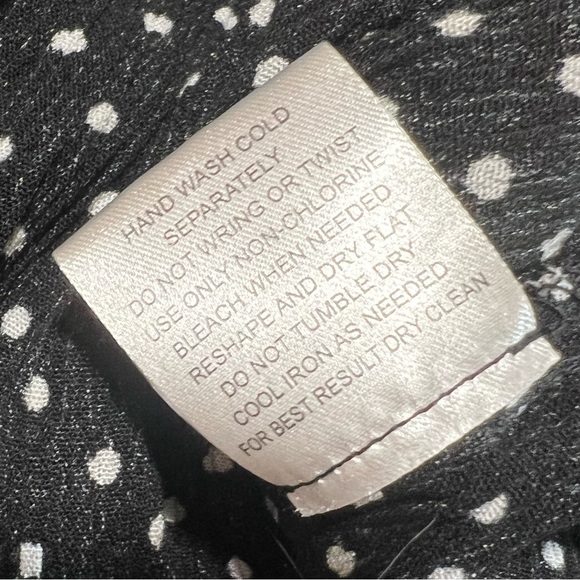 Pink Republic Side Knot Wrap Polka Dot Top size L - Picture 12 of 16